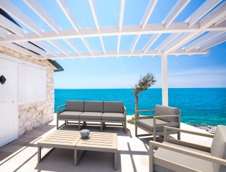 Кресло пластиковое с подушками Mykonos