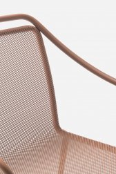 Кресло металлическое Philia Mesh терракотовый