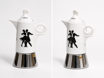 Кофеварка гейзерная на 2 порции, деколь Ritmo Espresso