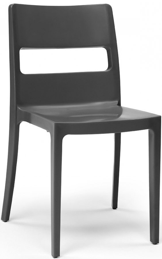 Стул пластиковый Scab Design Sai антрацит