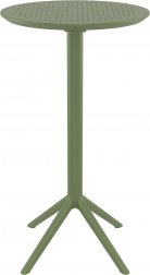 Стол пластиковый барный складной Sky Folding Bar Table 60
