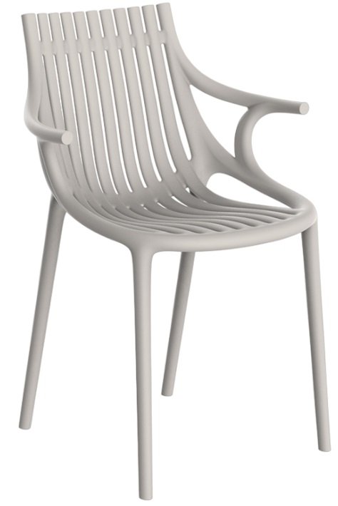 Кресло пластиковое Vondom Ibiza Basic слоновая кость