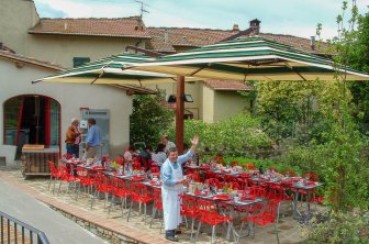 Зонт профессиональный двухкупольный 2.5х5 м Gemelli Split