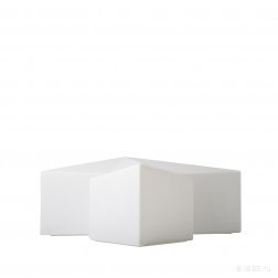Пуф пластиковый светящийся Glace Lighting IN