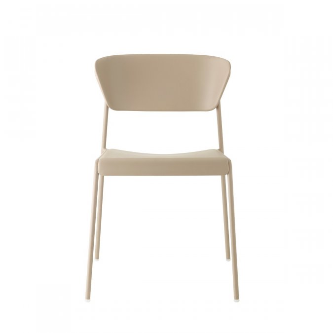 Стул пластиковый Scab Design Lisa Technopolymer Go Green тортора