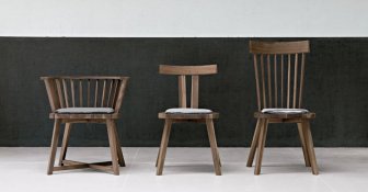 Кресло деревянное Gray 24