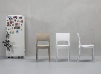 Стул пластиковый Scab Design Isy Technopolymer тортора