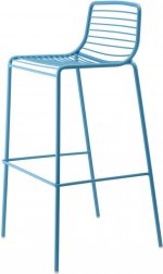 Стул барный металлический Scab Design Summer голубой