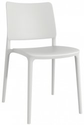 Стул пластиковый PAPATYA Joy-S белый