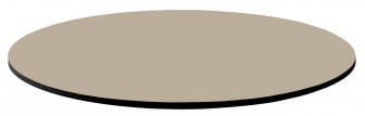 Столешница круглая Solid Laminate