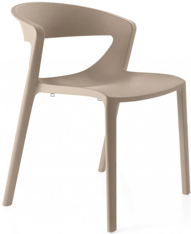 Стул пластиковый Kastel Kicca One тортора