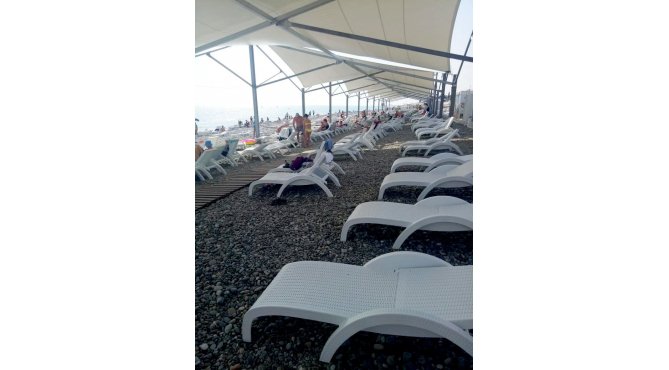 Пляж Bridge Resort, г. Сочи