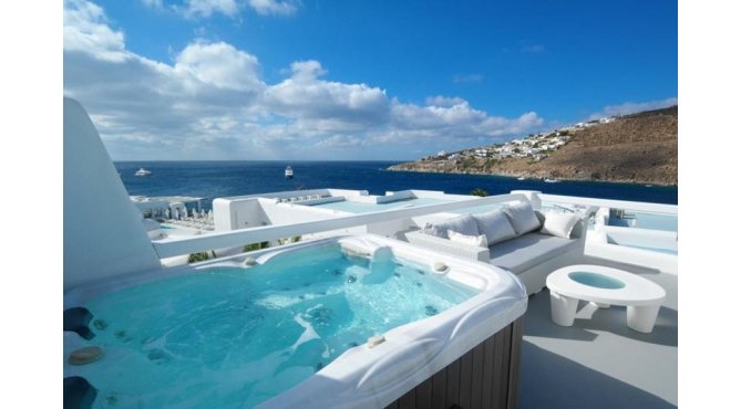 Hotel Petasos Beach Resort & Spa, Миконос, Греция