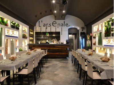 Проект:L'Arsenale Italian Food & Lounge Bar, Амальфи, Италия