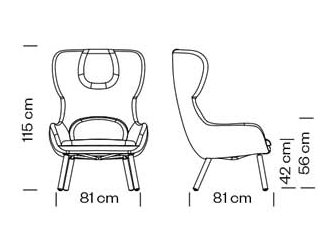 Кресло офисное с обивкой-thumbs-Фото3