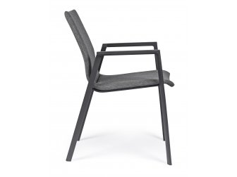 Кресло металлическое с обивкой-thumbs-Фото3