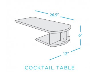 Столик коктейльный пластиковый-thumbs-Фото3