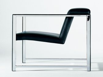 Кресло металлическое с обивкой-thumbs-Фото2