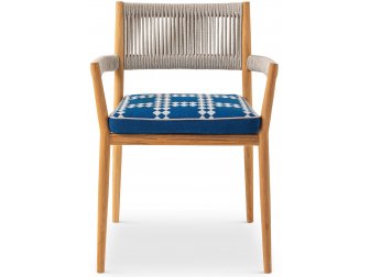 Кресло деревянное с подушкой-thumbs-Фото3