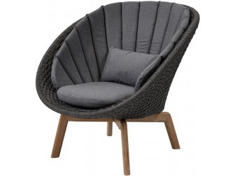 Лаунж-кресло плетеное с подушкой-thumbs-Фото2