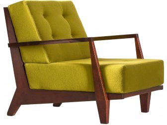Кресло деревянное мягкое-thumbs-Фото1