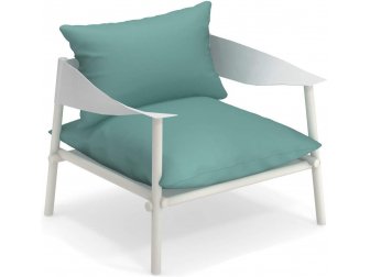 Кресло кожаное с подушками-thumbs-Фото1