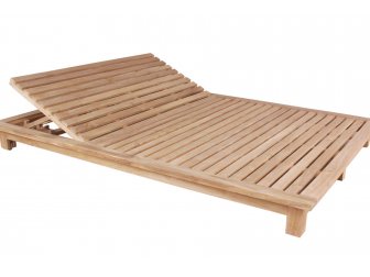 Шезлонг-лежак деревянный двухместный-thumbs-Фото1