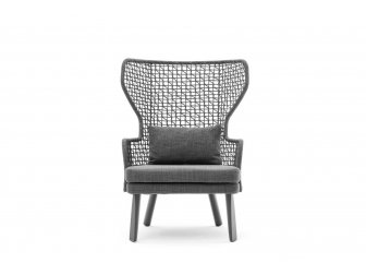 Кресло плетеное с высокой спинкой-thumbs-Фото4