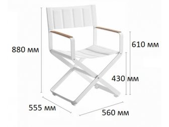Кресло текстиленовое складное-thumbs-Фото4