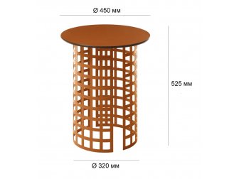 Столик кофейный из HPL пластика-thumbs-Фото3