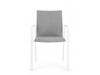Кресло металлическое с обивкой-thumbs-Фото4
