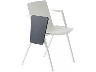 Кресло офисное пластиковое со столиком-thumbs-Фото1