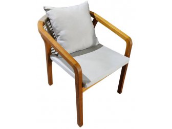 Кресло деревянное с подушками-thumbs-Фото2