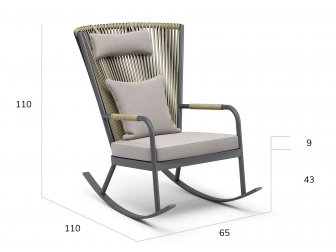 Кресло-качалка плетеное с подушкой-thumbs-Фото3
