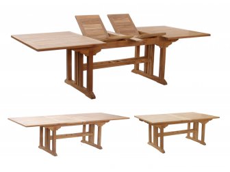 Стол обеденный деревянный раздвижной-thumbs-Фото4