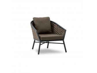 Лаунж-кресло плетеное с подушками-thumbs-Фото4