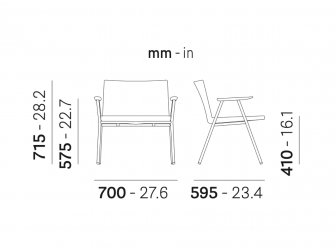 Лаунж-кресло с мягкой обивкой-thumbs-Фото3