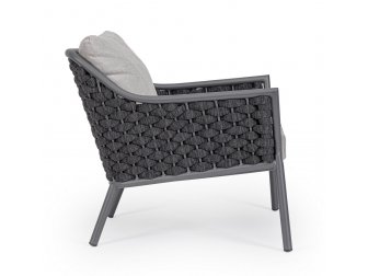 Лаунж-кресло плетеное с подушкой-thumbs-Фото4