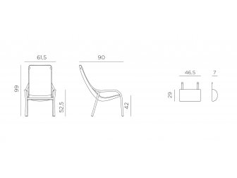 Лаунж-кресло пластиковое с подушкой-thumbs-Фото3