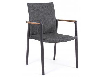Кресло металлическое с мягкой обивкой-thumbs-Фото1