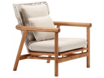 Кресло деревянное плетеное с подушками-thumbs-Фото1