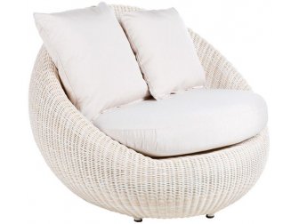 Кресло плетеное с подушкой-thumbs-Фото1