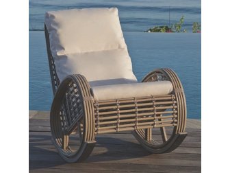Кресло-качалка плетеное с подушками-thumbs-Фото2