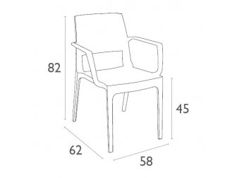 Кресло пластиковое плетеное-thumbs-Фото3