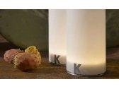 Светильник дизайнерский Karman Baco Table Lamp стекло, металл белый Фото 8