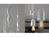 Светильник дизайнерский Karman Sherwood And Robin Suspension Lamp керамика, металл белый Фото 4