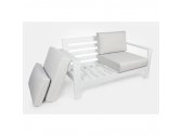 Лаунж-набор мебели Garden Relax Atlantic алюминий, ткань белый Фото 13