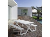 Комплект металлической мебели Garden Relax Sax алюминий белый Фото 4
