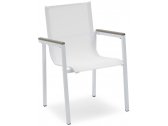 Кресло BraFab Arlov алюминий, текстилен белый Фото 1
