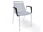 Кресло пластиковое Gaber Akami TB металл, технополимер жемчужно-серый Фото 1
